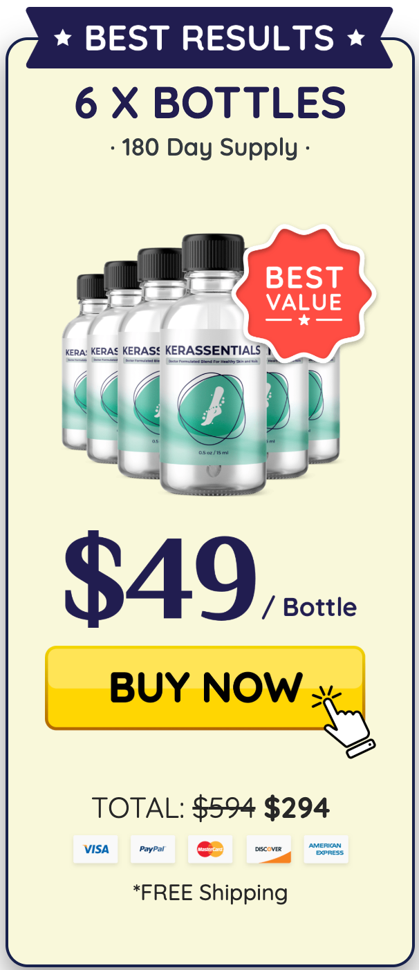 Kerassentials Buy 6 Bottles